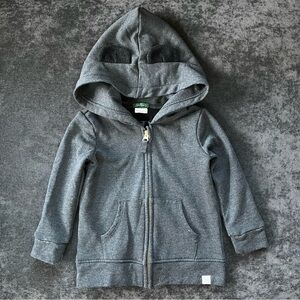 Little Road Co. Bear Ear Hoodie Size 2